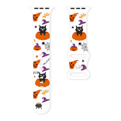 Halloween Silicone Apple Watch Bands - 5 Color Options 38mm - 49mm - 