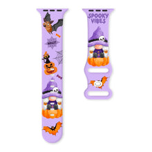 Load image into Gallery viewer, Halloween Silicone Apple Watch Bands - 5 Color Options 38mm - 49mm Axios Bands
