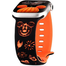 Load image into Gallery viewer, Halloween Two Tone Apple Watch Bands - 7 Color Options 38 - 49mm Axios Bands
