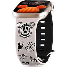 Load image into Gallery viewer, Halloween Two Tone Apple Watch Bands - 7 Color Options 38 - 49mm Axios Bands
