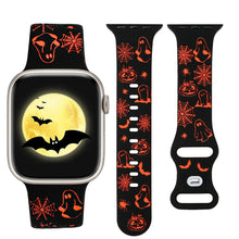 Load image into Gallery viewer, Halloween Two Tone Silicone - 6 Color options 38mm - 49mm Axios Bands
