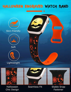 Halloween Two Tone Silicone - 6 Color options 38mm - 49mm Axios Bands