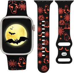 Halloween Two Tone Silicone - 6 Color options 38mm - 49mm - 