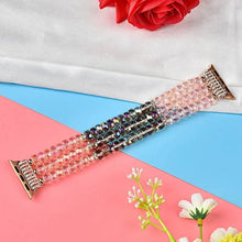 Load image into Gallery viewer, Ivory Pearl &amp; Rhinestone Crystal Bracelet Strap for Apple Watch Band - 7 Colors Axios Bands
