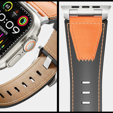 Load image into Gallery viewer, Leather Apple Watch Band - 2 Color Options 42mm - 49mm Axios Bands
