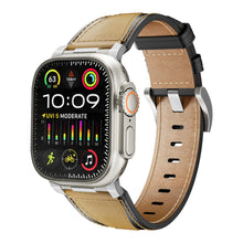 Load image into Gallery viewer, Leather Apple Watch Band - 2 Color Options 42mm - 49mm Axios Bands
