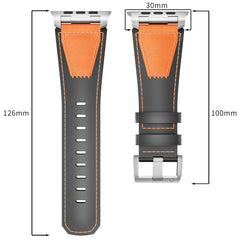 Leather Apple Watch Band - 2 Color Options 42mm - 49mm - 