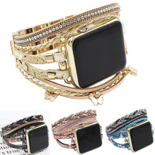 Load image into Gallery viewer, Leather Apple Watch Bands - 11 color options 38mm - 49mm Axios Bands