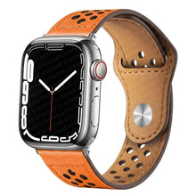 Load image into Gallery viewer, Leather Apple Watch Bands - 13 color options 38mm - 49mm Axios Bands
