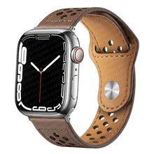Load image into Gallery viewer, Leather Apple Watch Bands - 13 color options 38mm - 49mm Axios Bands