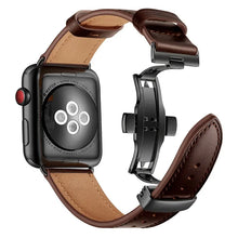 Load image into Gallery viewer, Leather Apple Watch Bands - 17 color options 38mm - 49mm Axios Bands