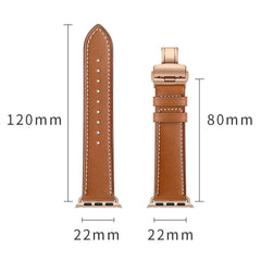 Leather Apple Watch Bands - 17 color options 38mm - 49mm -