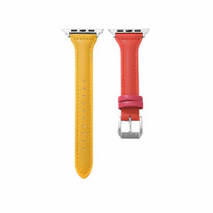 Leather Apple Watch Bands - 17 color options 38mm - 49mm -