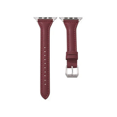 Leather Apple Watch Bands - 17 color options 38mm - 49mm -