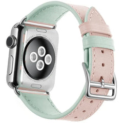 Leather Apple Watch Bands - 2 color options 38mm - 49mm - 