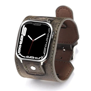 Leather Apple Watch Bands - 3 color options 38mm - 49mm Axios Bands