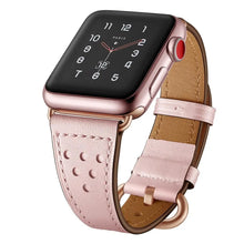 Load image into Gallery viewer, Leather Apple Watch Bands - 4 color options 38mm - 49mm Axios Bands