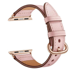 Leather Apple Watch Bands - 4 color options 38mm - 49mm - 