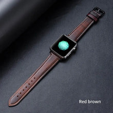 Load image into Gallery viewer, Leather Apple Watch Bands - 6 color options 38mm - 49mm Axios Bands
