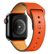 Load image into Gallery viewer, Leather Apple Watch Bands - 49 Color Options 38mm - 49mm Axios Bands