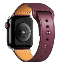 Load image into Gallery viewer, Leather Apple Watch Bands - 49 Color Options 38mm - 49mm Axios Bands