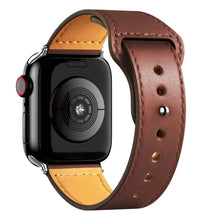 Load image into Gallery viewer, Leather Apple Watch Bands - 49 Color Options 38mm - 49mm Axios Bands
