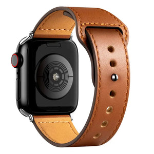 Leather Apple Watch Bands - 49 Color Options 38mm - 49mm Axios Bands