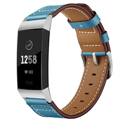 Leather Fitbit Band For Charge 3 & 4 - 4 color options - 