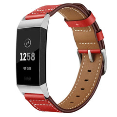 Leather Fitbit Band For Charge 3 & 4 - 4 color options - 