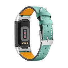 Load image into Gallery viewer, Leather Fitbit Band For Charge 5 - 15 color options Axios Bands

