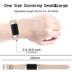 Leather Fitbit Band For Charge 5 & 6 - 15 color options -