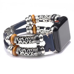 Leather & Metal Apple Watch Bands - 6 color options 38mm - 49mm -