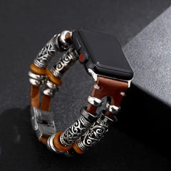 Leather & Metal Apple Watch Bands - 6 color options 38mm - 49mm -
