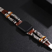 Load image into Gallery viewer, Leather & Metal Apple Watch Bands - 6 color options 38mm - 49mm Axios Bands