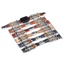 Load image into Gallery viewer, Leather & Metal Apple Watch Bands - 6 color options 38mm - 49mm Axios Bands