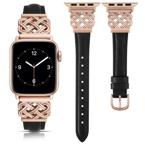 Leather & Metal Apple Watch Bands - 38 - 45mm Axios Bands