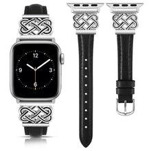 Load image into Gallery viewer, Leather & Metal Apple Watch Bands - 38 - 45mm Axios Bands
