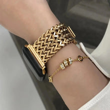 Load image into Gallery viewer, Luxury Stainless Steel Band Apple Watch Band 4 Color options size 38-49mm Axios Bands