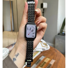 Load image into Gallery viewer, Luxury Stainless Steel Band Apple Watch Band 4 Color options size 38-49mm Axios Bands
