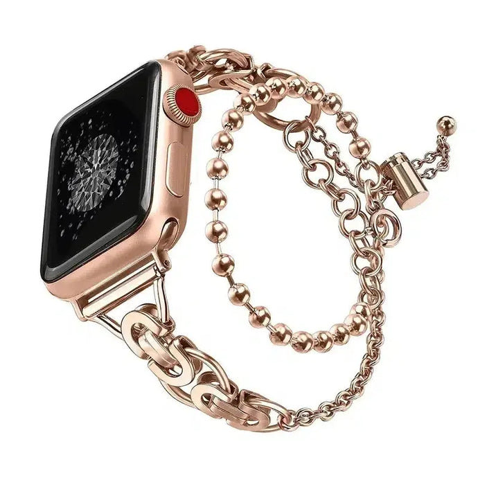 Luxury Steel Correa Strap for Apple Watch Band - 5 Colors Axios Bands