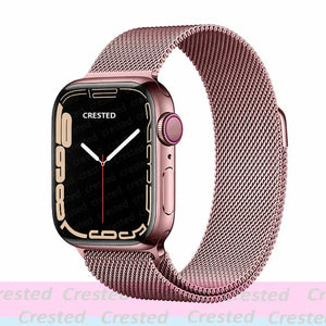 Magnetic Clasp Steel Metal Apple Watch Bands - 33 color options 38mm - 49mm Axios Bands