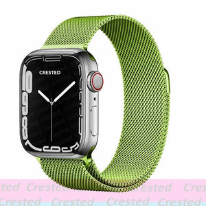 Magnetic Clasp Steel Metal Apple Watch Bands - 33 color options 38mm - 49mm Axios Bands