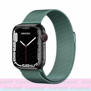 Magnetic Clasp Steel Metal Apple Watch Bands - 33 color options 38mm - 49mm Axios Bands