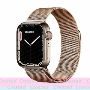 Magnetic Clasp Steel Metal Apple Watch Bands - 33 color options 38mm - 49mm Axios Bands