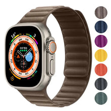 Load image into Gallery viewer, Magnetic Fine woven Apple Watch Bands - 9 color options 38mm - 49mm Axios Bands
