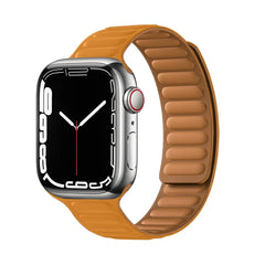 Magnetic Leather Apple Watch Bands - 50 color options 38mm - 49mm -