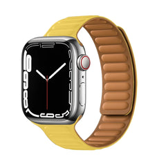 Magnetic Leather Apple Watch Bands - 50 color options 38mm - 49mm -