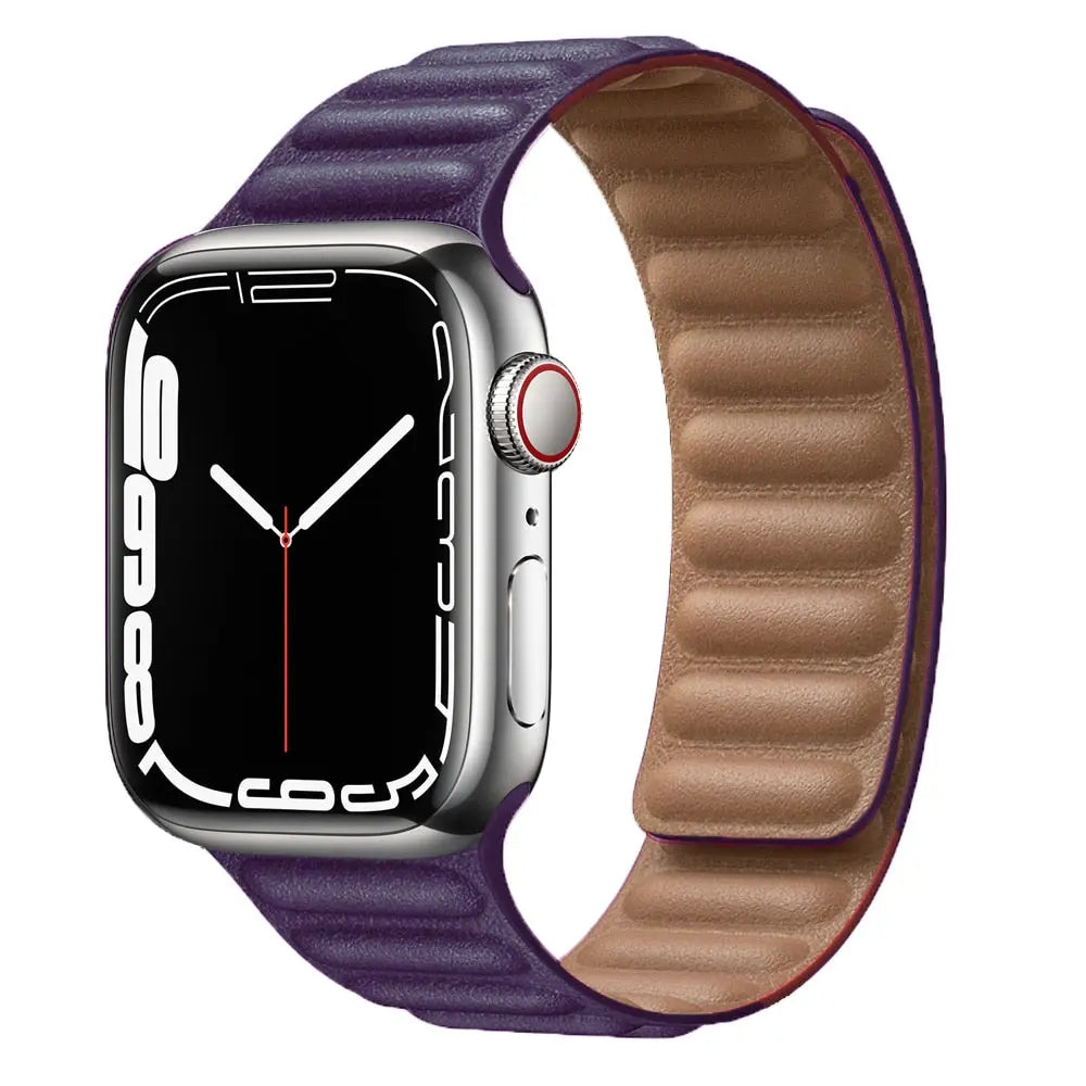 Купить Кожаный Ремешок Для Apple Watch 45mm