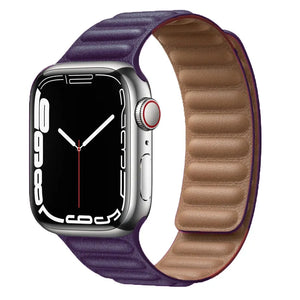 Magnetic Leather Apple Watch Bands - 50 color options – Axios Bands