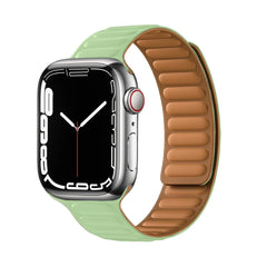 Magnetic Leather Apple Watch Bands - 50 color options 38mm - 49mm -